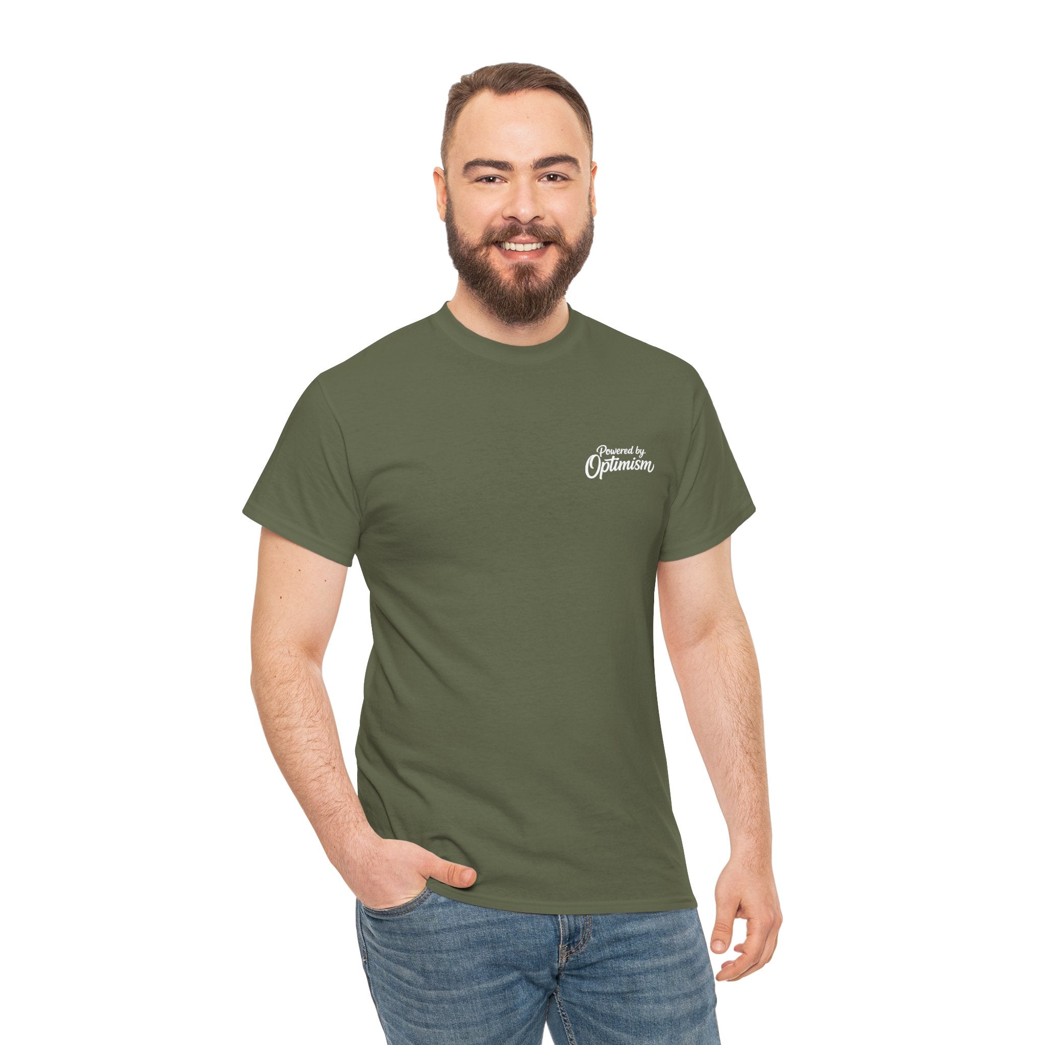 Powered by optimism T-shirt