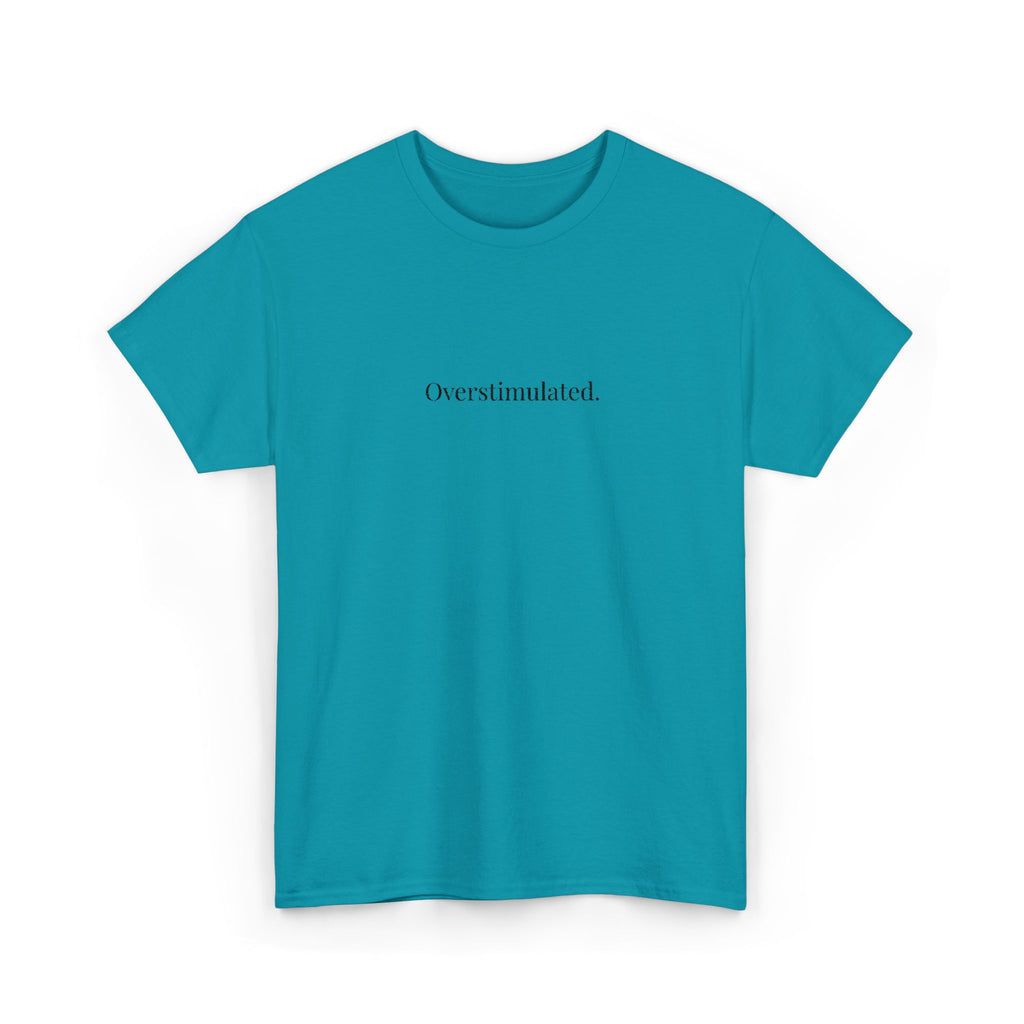 Embroidered - Overstimulated T-shirt