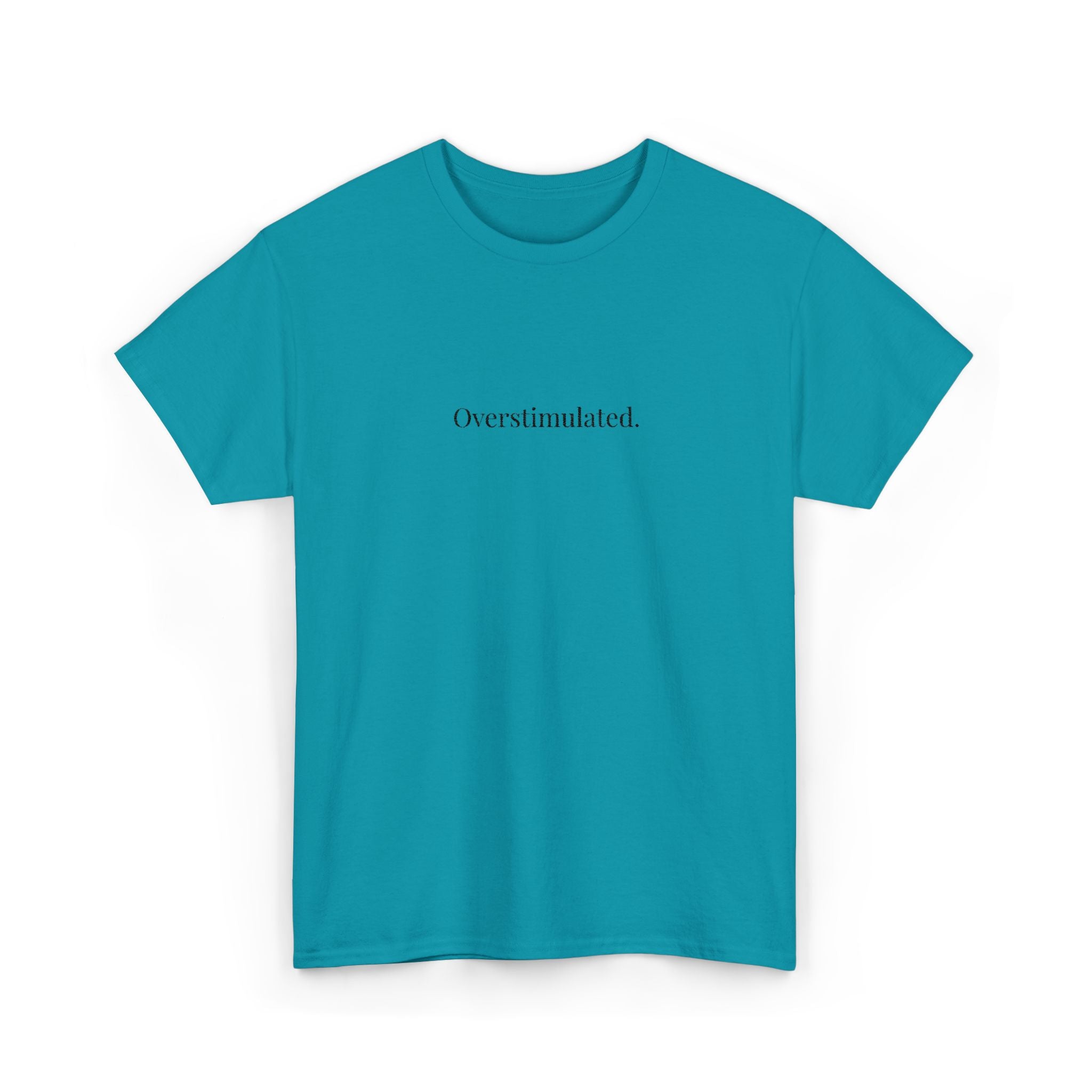 Embroidered - Overstimulated T-shirt