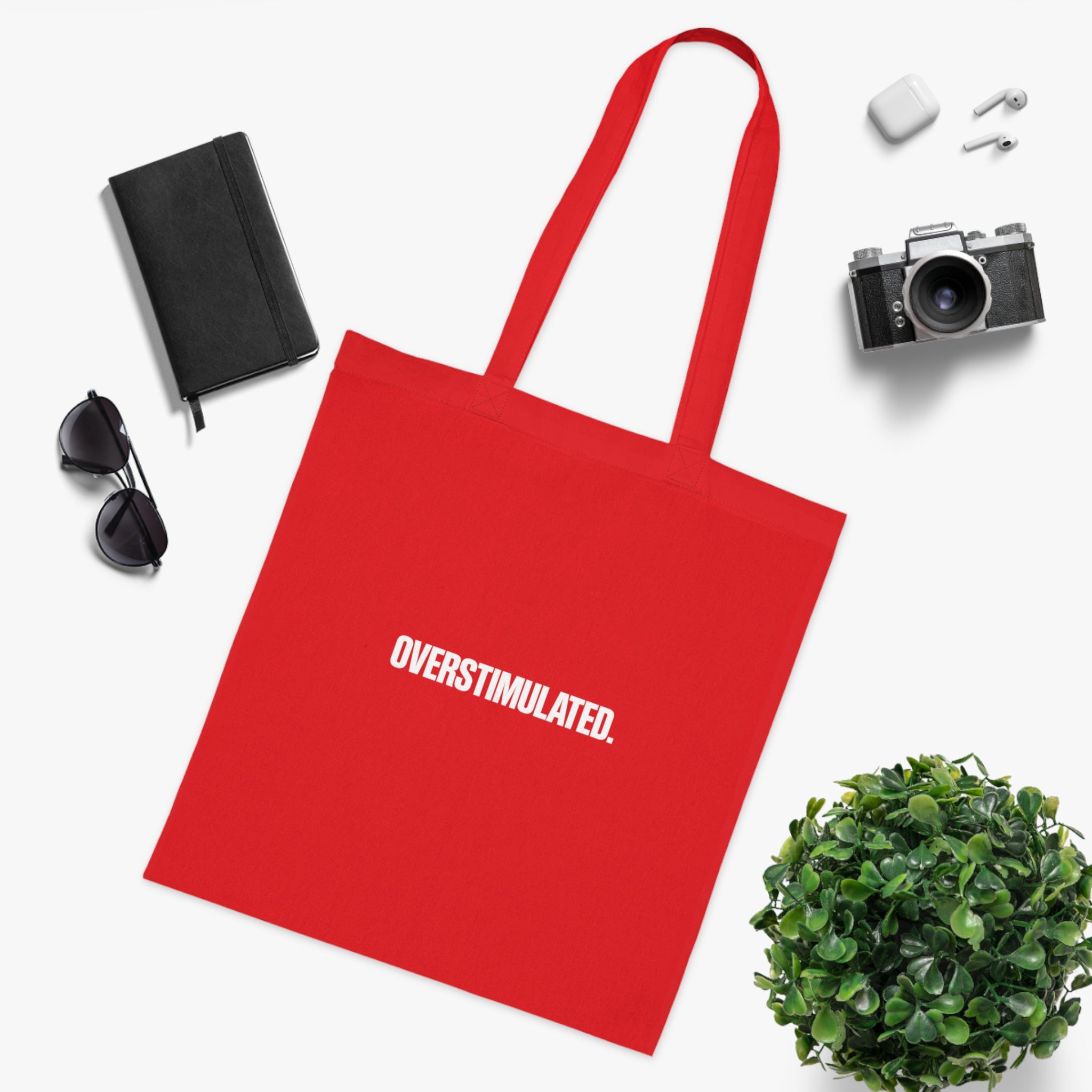 Overstimulated Tote bag