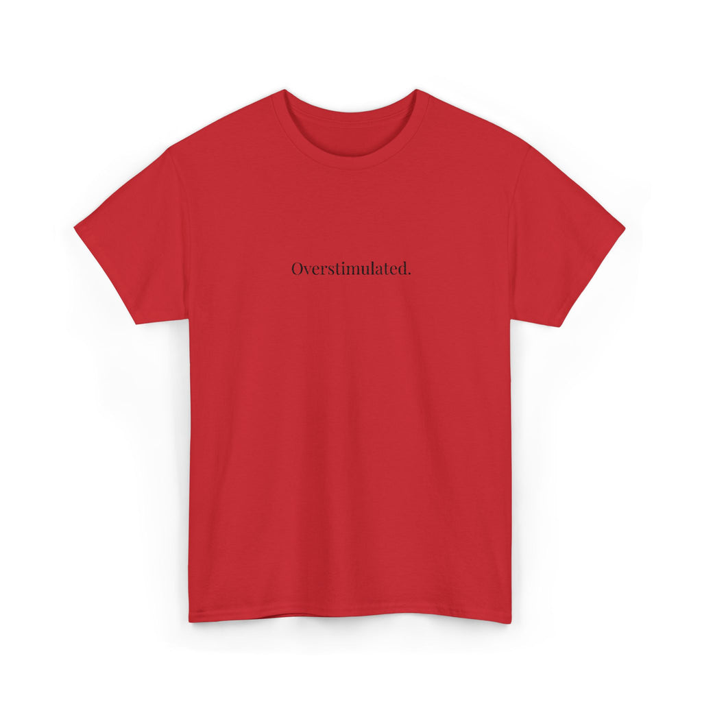 Embroidered - Overstimulated T-shirt