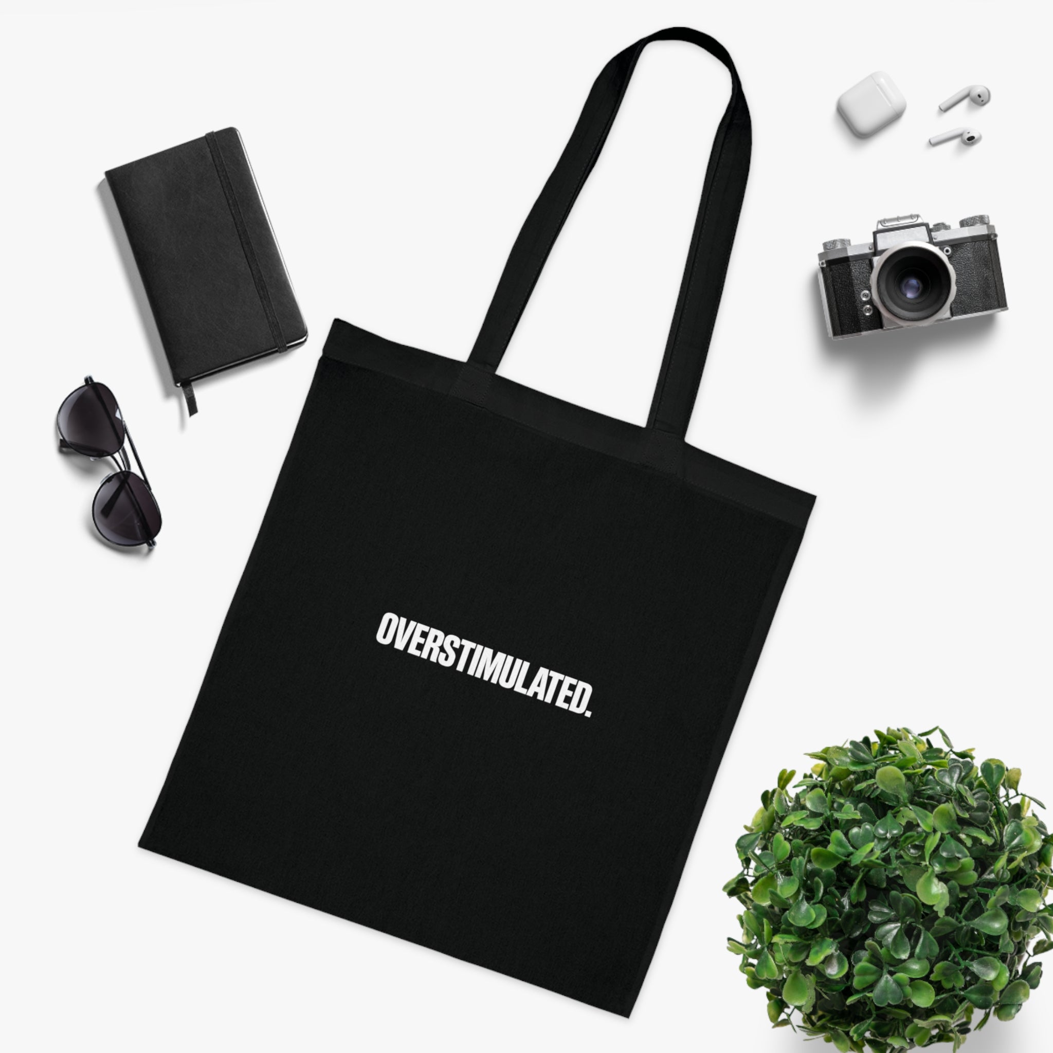 Overstimulated Tote bag