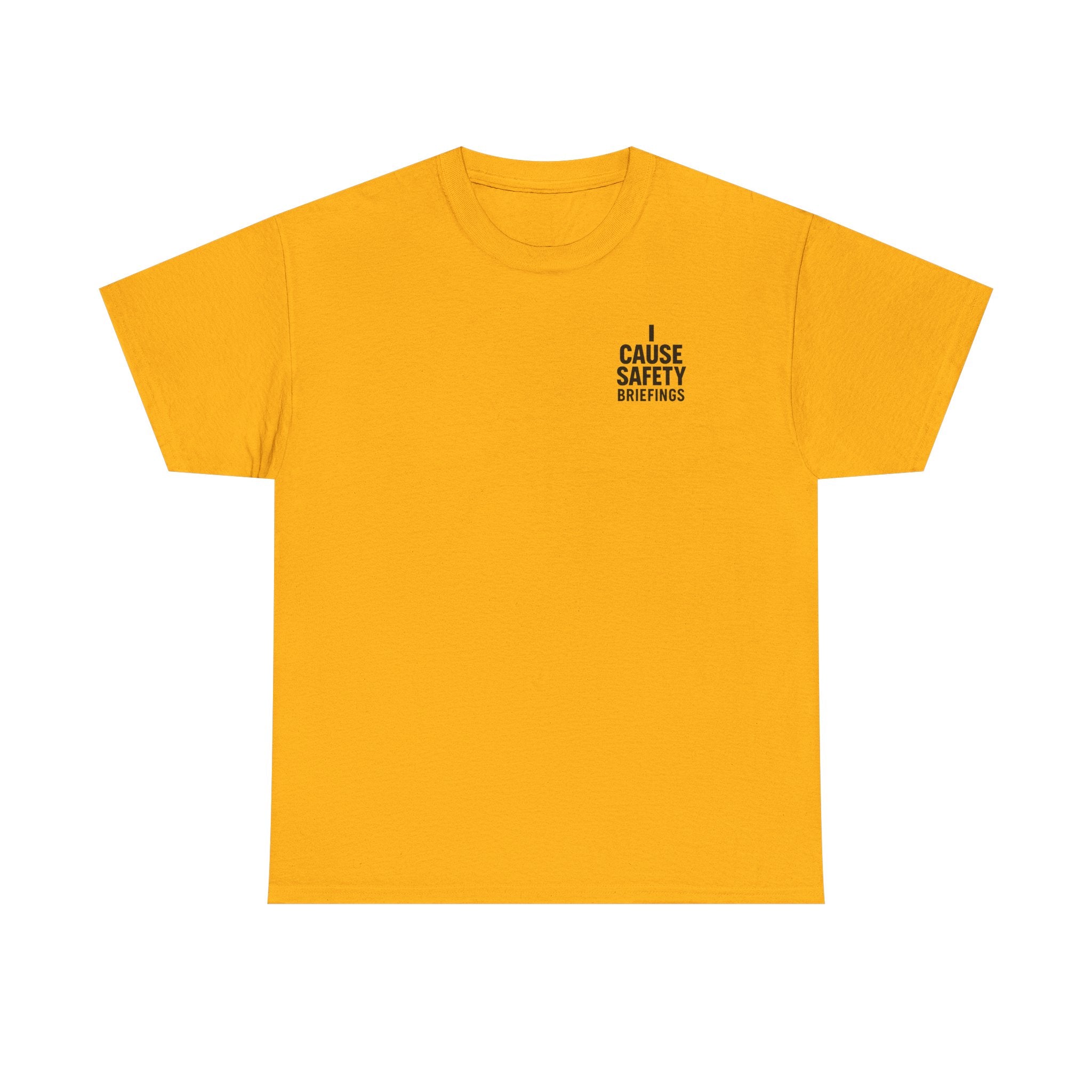 I Cause Safety Briefings T-shirt