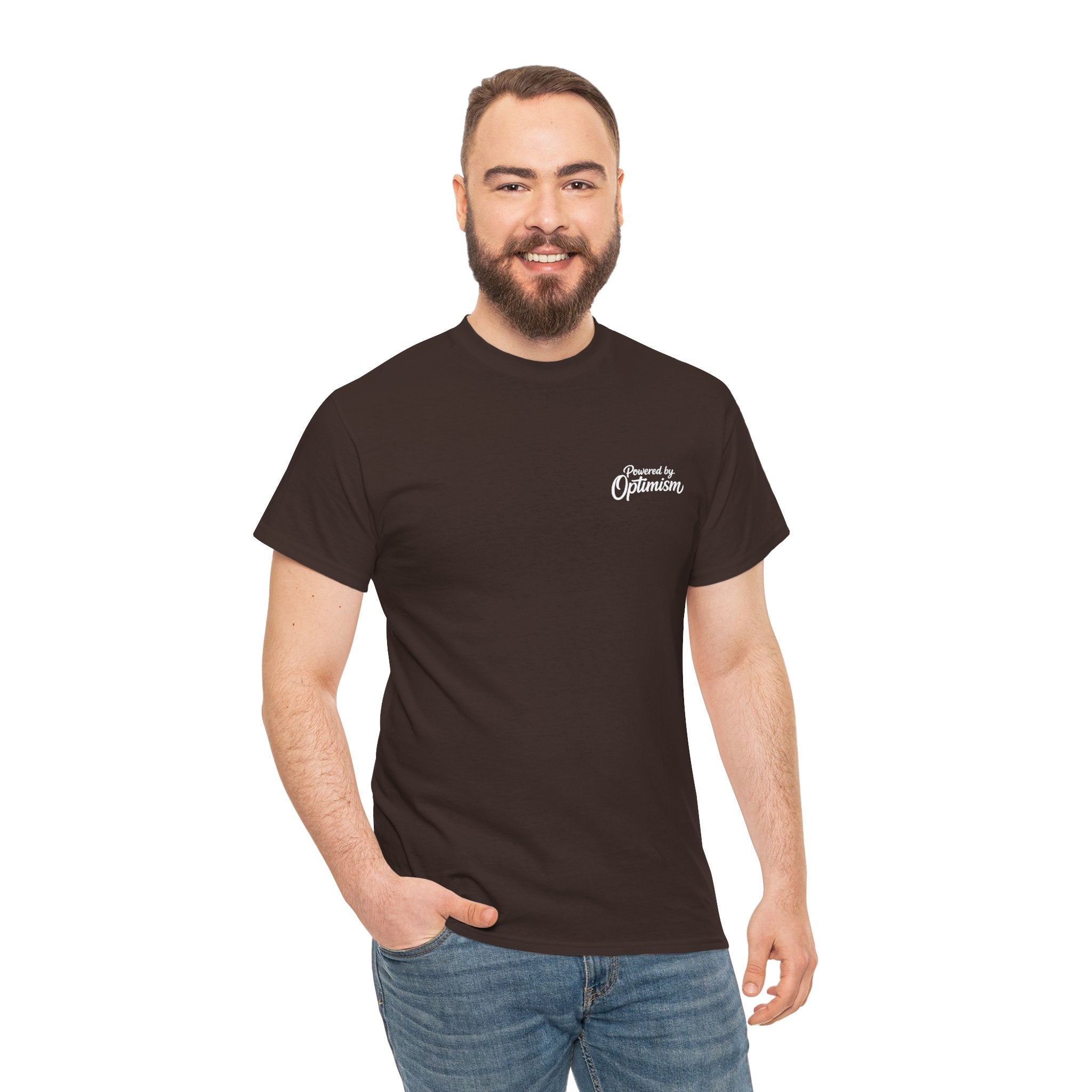 Powered by optimism T-shirt
